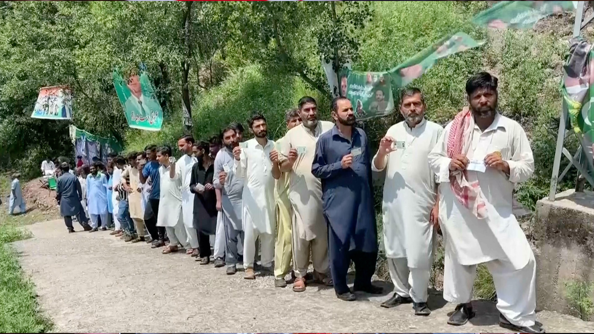 Final phase of voting in Pakistan-administered Kashmir, despite security fe