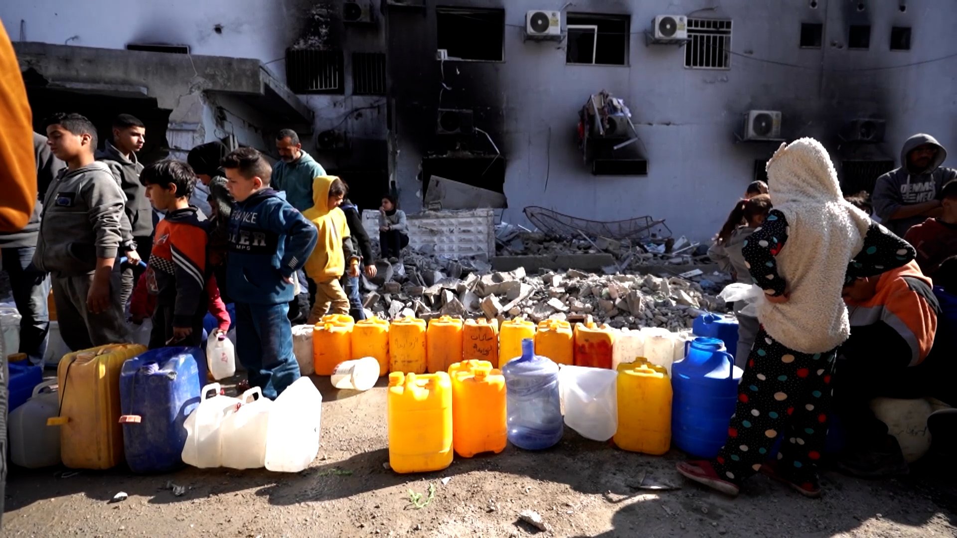 Contaminated water putting Gaza families at risk