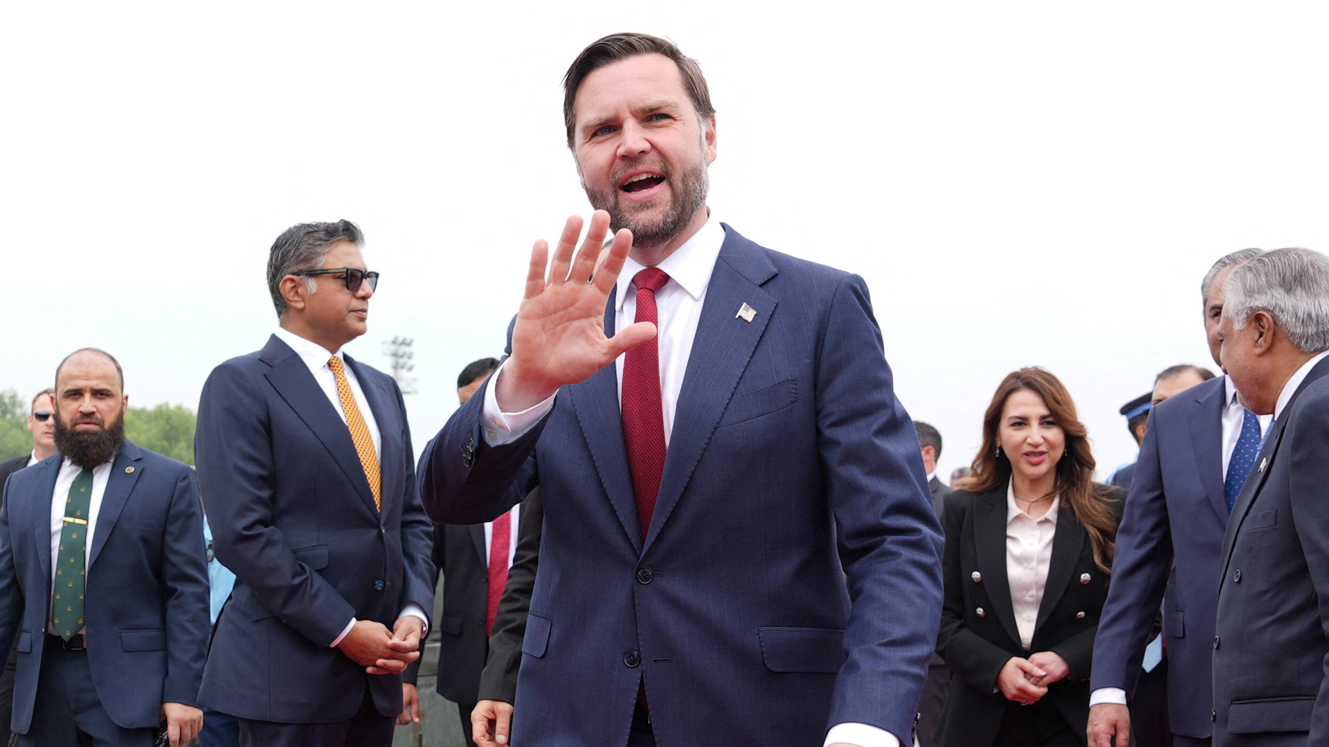 Video: Vance arrives in Pakistan for talks with Iran