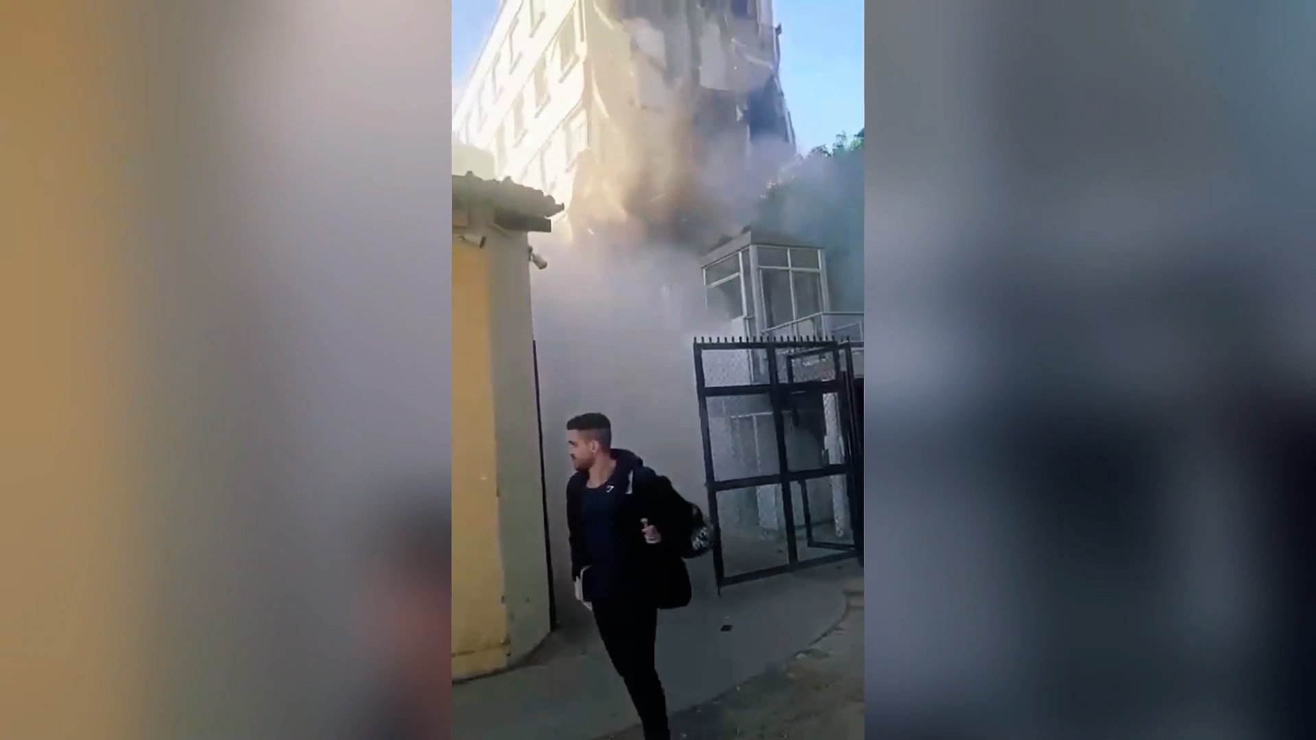 Part of children’s hospital collapses in Colombia earthquake