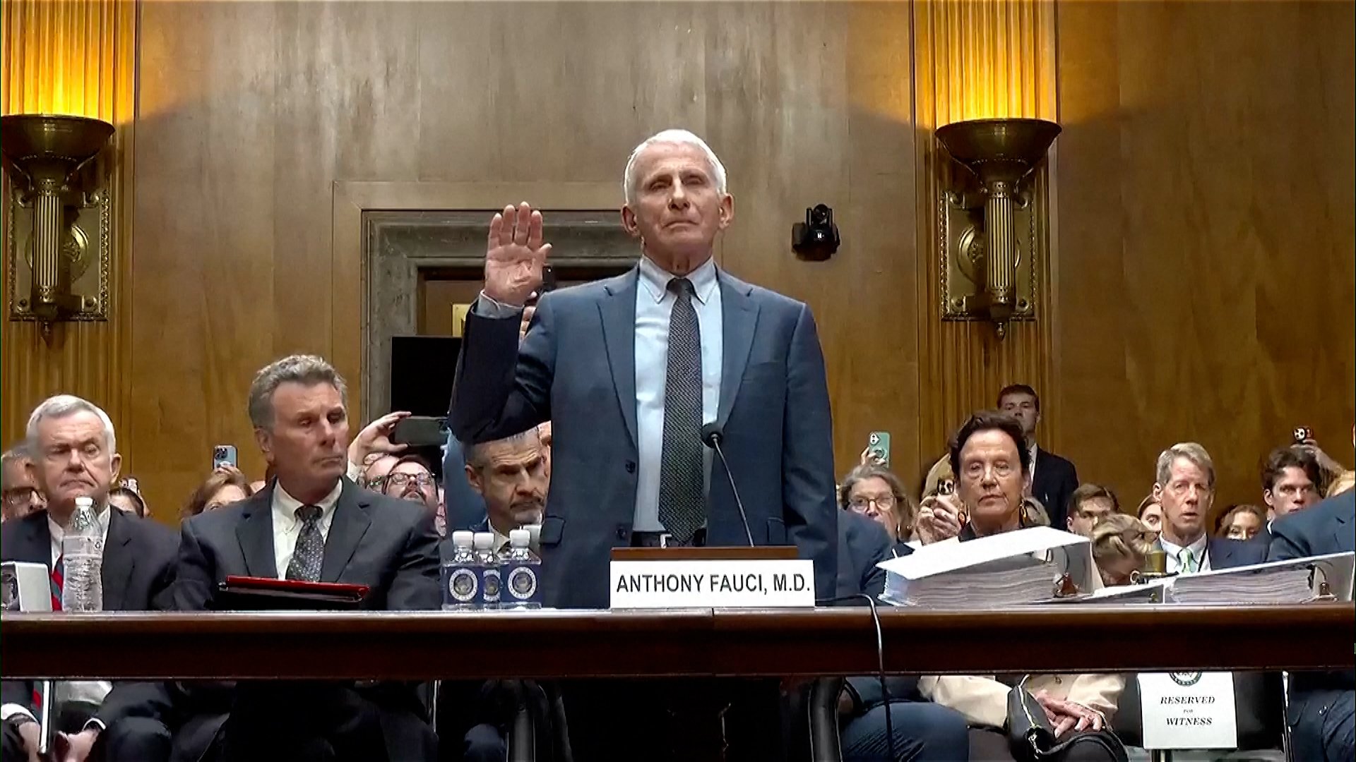 Dr Anthony Fauci pleads the Fifth at Covid hearing