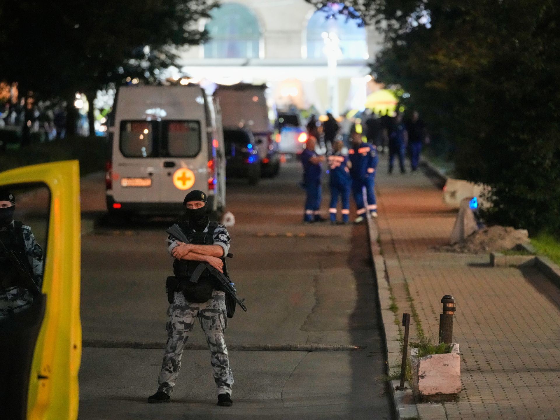 Three die in Moscow restaurant bombing