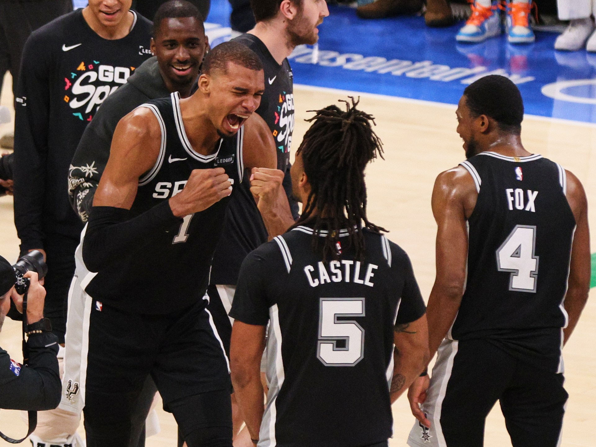 Wembanyama’s Spurs dethrone Thunder to reach NBA Finals against Knicks