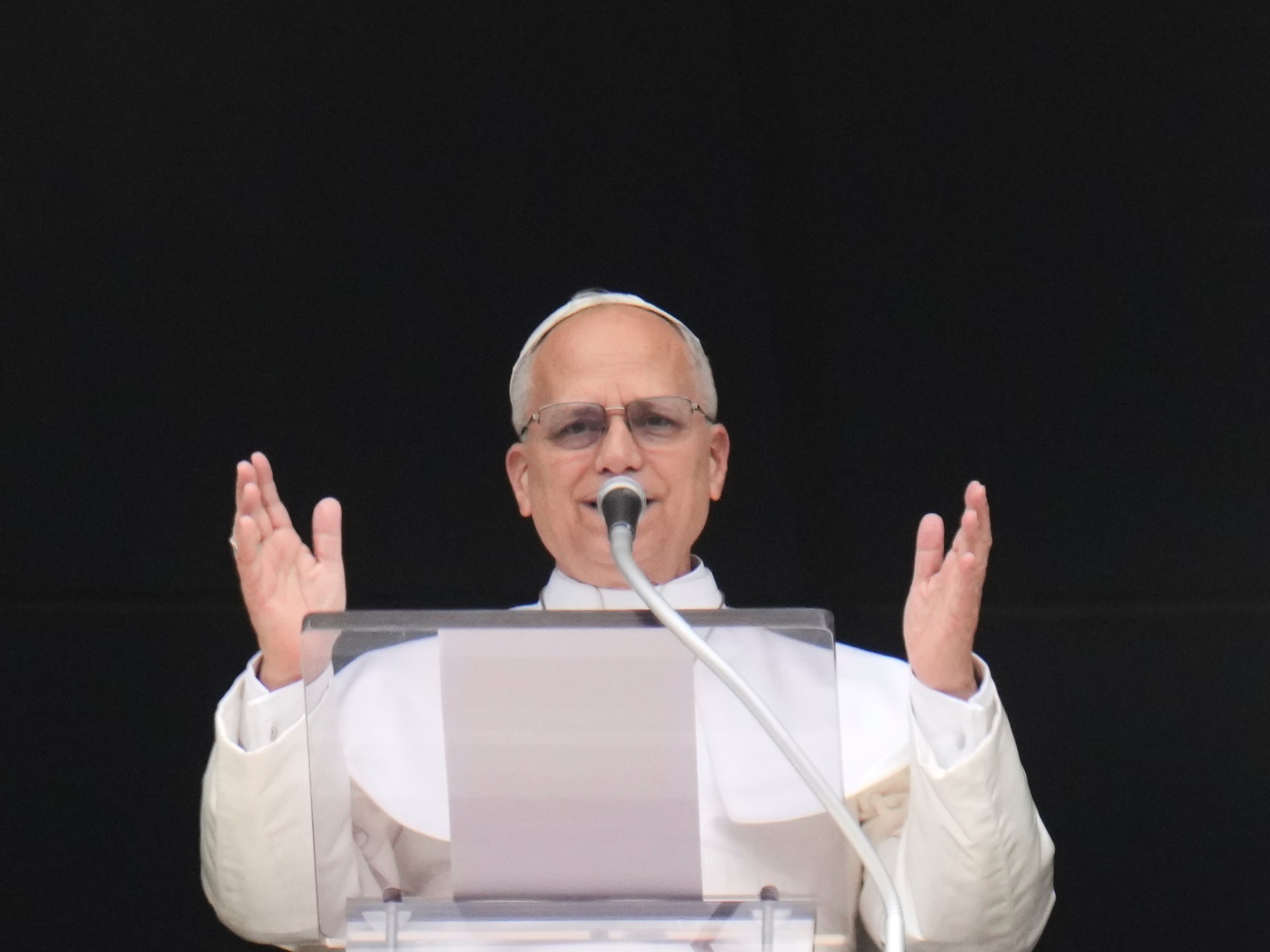 Pope Leo lands in Algeria for historic visit as he starts Africa tour