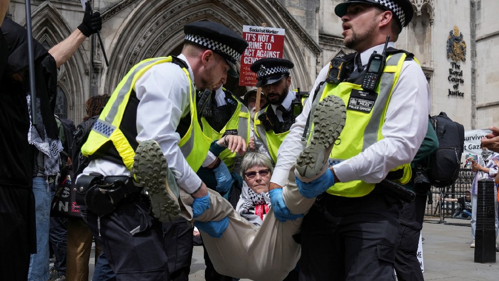 'This isn't the Britain I grew up in': The activists raided by police over Palestine Action videos