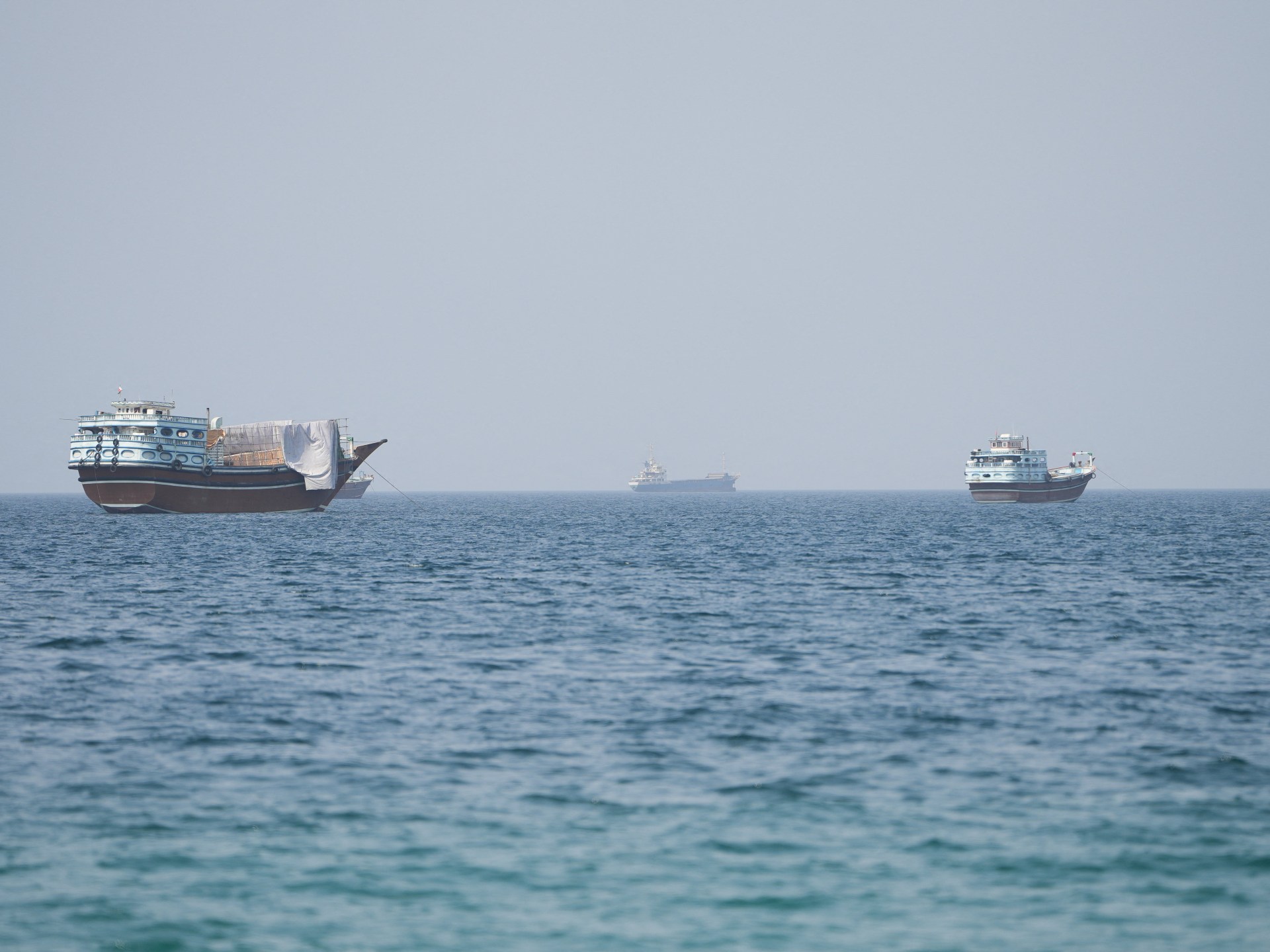 Oil prices climb as Iranian demands cloud outlook for Strait of Hormuz