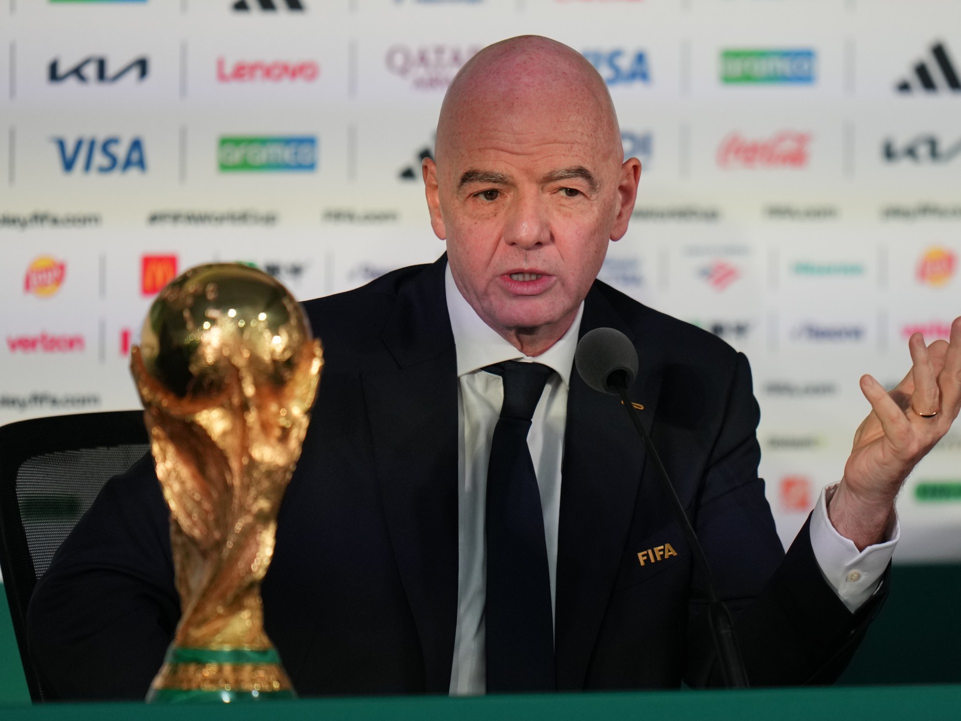FIFA defiant over World Cup investment plan, despite UEFA’s vote to boycott