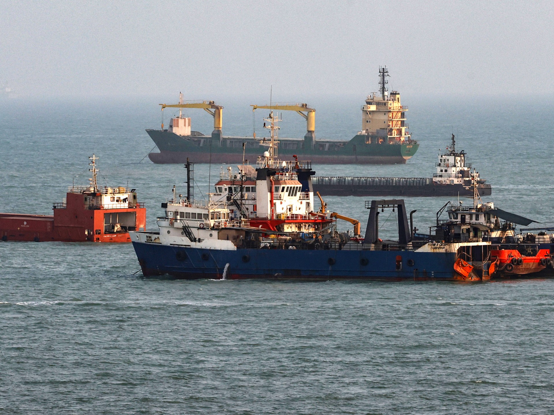 Iran war live: US, Tehran exchange opposing claims over Hormuz control